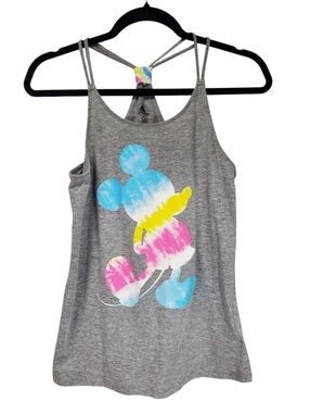 Disney Mickey TankTop Razorback Medium Tie Dye Magic Kingdom Disney Springs